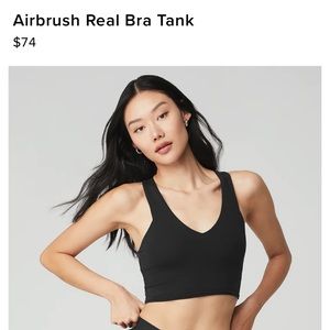 Alo Airbrush Soft Bra Tank